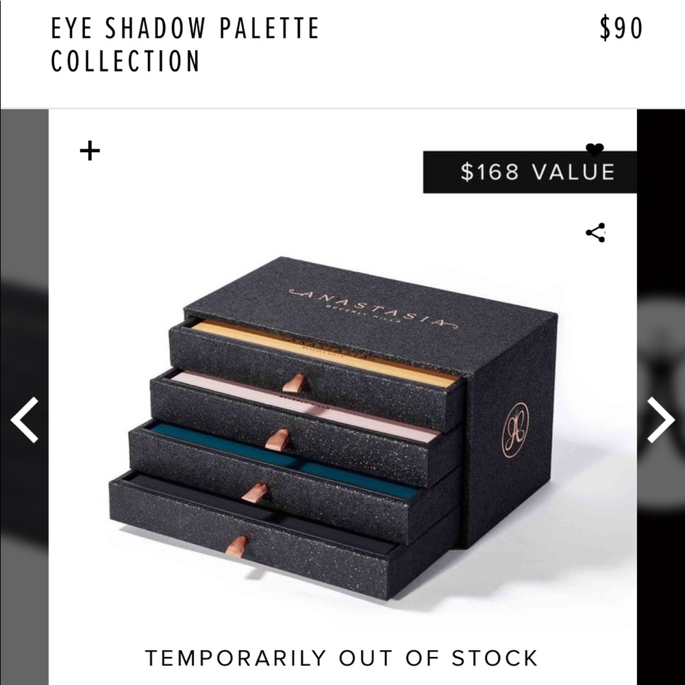 Anastasia Eye Shadow Palette Collection